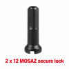 nipl SAPIM mosaz 2 x 12mm secure lock