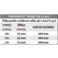 plášť PIRELLI Cinturato™ Road TLR 32-622