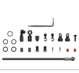 brzdová hadice SRAM Beveled Banjo -2000mm, černá, Flatmount