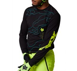 Pánský cyklo dres Fox Ranger Dr Md Ls Jrsy Lunar