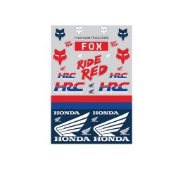 Sada samolepek Fox Honda Track Pack