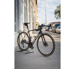 testovací silniční kolo Cervélo R5 Dura-Ace Di2 Five Black