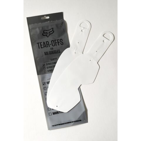 Strhávačky Fox Vue Standard Tear Offs - 20Pk