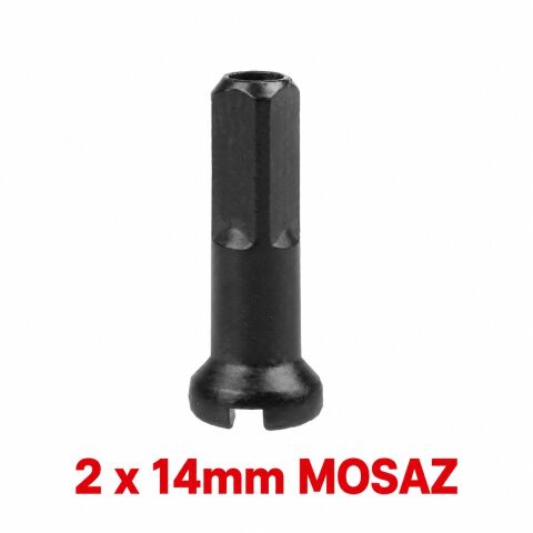 nipl CN SPOKE mosaz 2 x 14mm