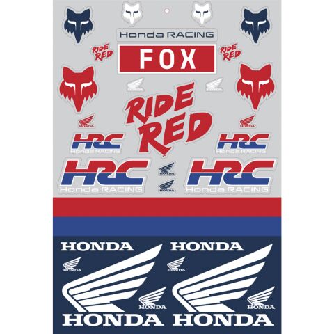 Sada samolepek Fox Honda Track Pack