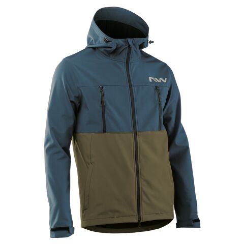 Pánská cyklo bunda Northwave Easy Out Softshell  Jacket