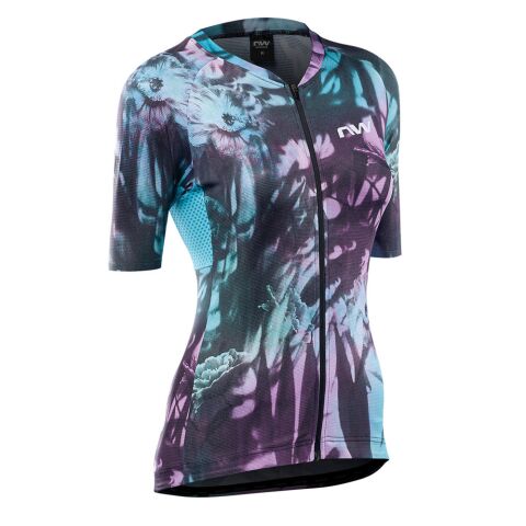 Dámský dres Northwave Blade Flower Woman Jersey Short Sleeve