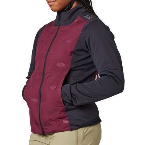 Dámská cyklo bunda Fox W Ranger WindblocR Fire Jacket