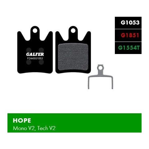 brzdové desky GALFER FD445 PERFORMANCE - Hope