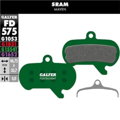brzdové desky GALFER FD575 PRO - Sram